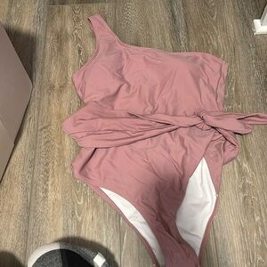 Pink Lily Swim M